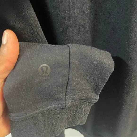 Lululemon City Sweat Men's Black Full-Zip Hoodie Size Large Good Condition - Picture 5 of 6